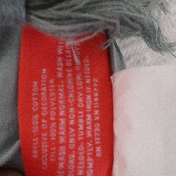 OPAL HOUSE COTTON TASSEL SIDE FRINGE EURO SHAM NEW - Picture 7 of 7